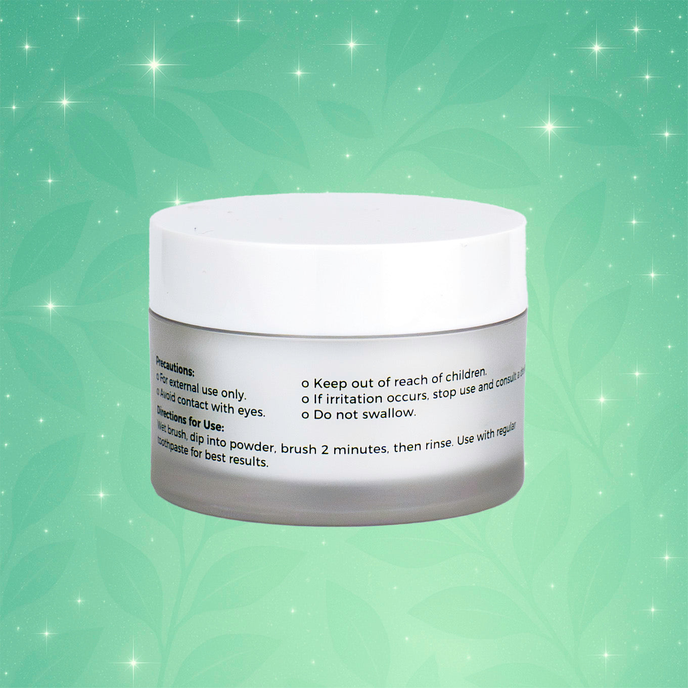 DentraWhite Smile Glow Up Teeth Whitening Powder (PAP+) – XL 40g