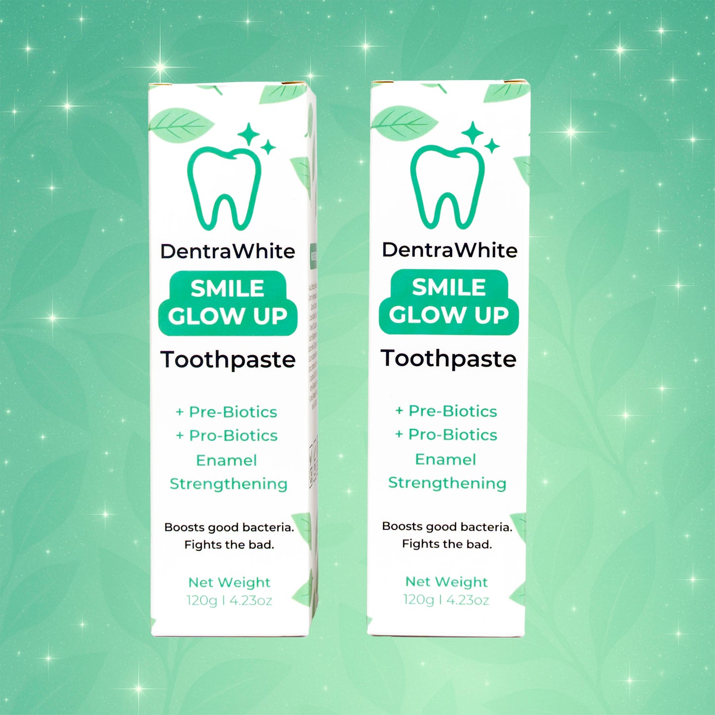 Daily Care Twin Pack – 2× Pre + Probiotic Enamel Strengthening Toothpaste – XL 120g Tubes