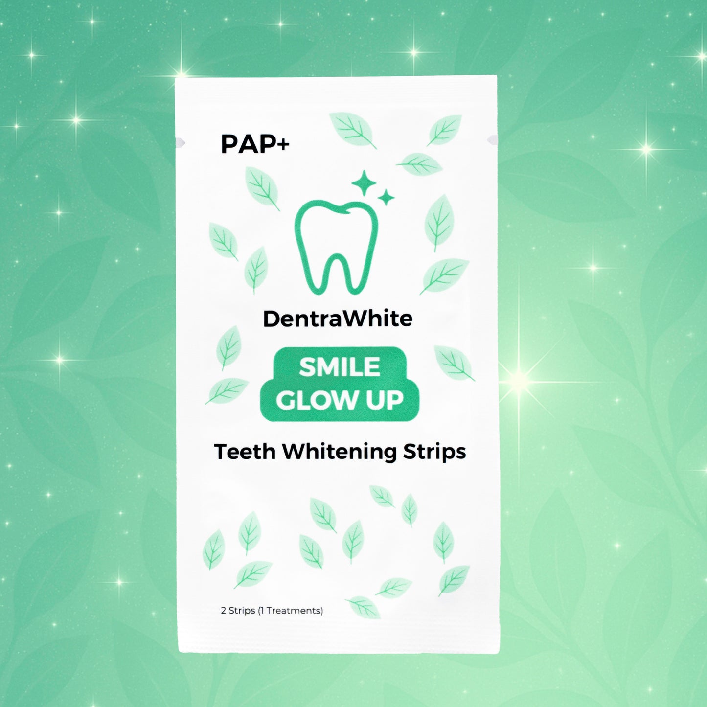 Ultimate Glow Bundle – Pre + Probiotic Enamel Strengthening Toothpaste (XL 120g), Smile Glow Up Teeth Whitening Strips (PAP+) – 14 Treatments / 28 Strips & Teeth Whitening Powder (PAP+) – XL 40g
