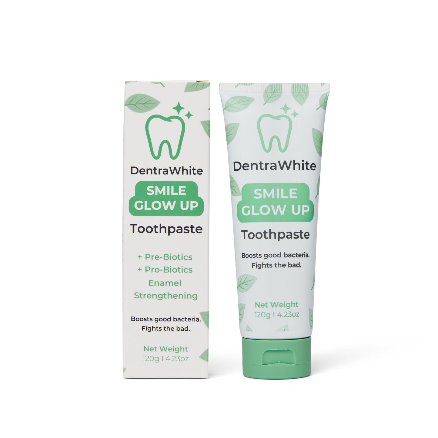 Daily Care Twin Pack – 2× Pre + Probiotic Enamel Strengthening Toothpaste – XL 120g Tubes