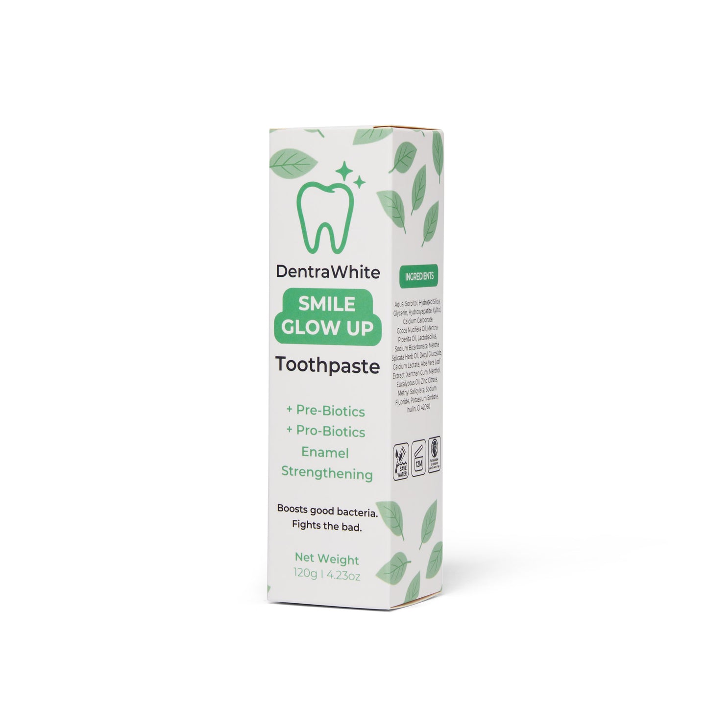 Daily Care Twin Pack – 2× Pre + Probiotic Enamel Strengthening Toothpaste – XL 120g Tubes