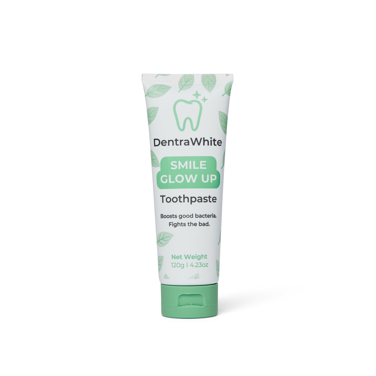 DentraWhite Smile Glow Up Pre + Probiotic Toothpaste XL 120g tube