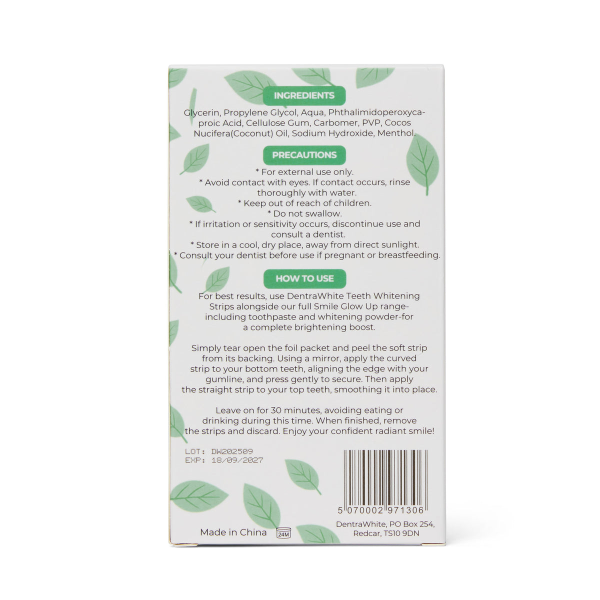 First-Time Whitening Kit – 4-Step Routine - PAP+ Strips, Powder, Toothpaste & Mouthwash