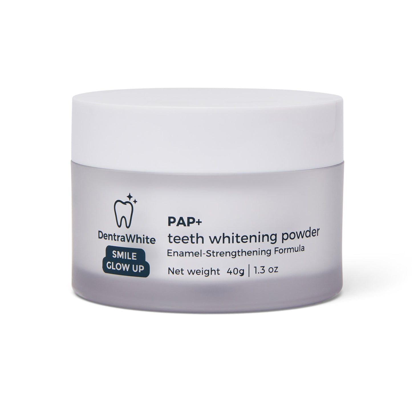 DentraWhite Smile Glow Up Teeth Whitening Powder (PAP+) – XL 40g