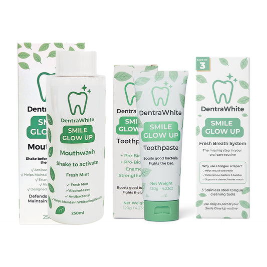 The Complete Freshness Routine - Mouthwash, Toothpaste & Tongue Scrapers