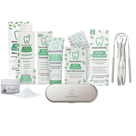 The DentraWhite Signature Collection - Complete Smile Glow Up Bundle