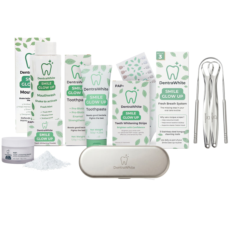 The DentraWhite Signature Collection - Complete Smile Glow Up Bundle