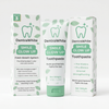 DentraWhite Fresh & Protect Duo with 120g pre and probiotic toothpaste and a pack of three stainless steel tongue scrapers